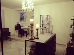 Kosmetikstudio in Arnsberg Madalena Cristiano Cosmetics Empfang